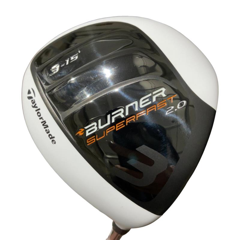 【中古】 テーラーメイド BURNER SUPER FAST 2.0 3W USA フェアウェイウッド FW REAX 4.8(フェアウェイ) (フレックスS) メンズ 男性用 右利き 右用 Cランク ゴルフクラブ