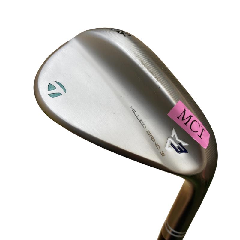 【中古】 テーラーメイド Taylor Made MILLED GRIND 3 56°/12° ウェッジ WG 純正特注シャフト (フレックスR) メンズ 男性用 右利き 右用 Cランク ゴルフクラブ