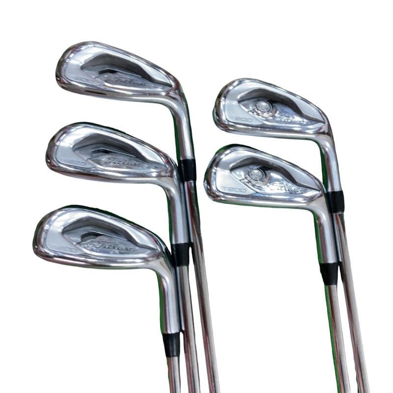 【中古】 タイトリスト Titleist T200 5S アイアン仕掛ける IR NS PRO MODUS3 TOUR105 (フレックスS) メンズ 成人男性用 右利き 右用 C序列付ける ゴルフ野球クラブ