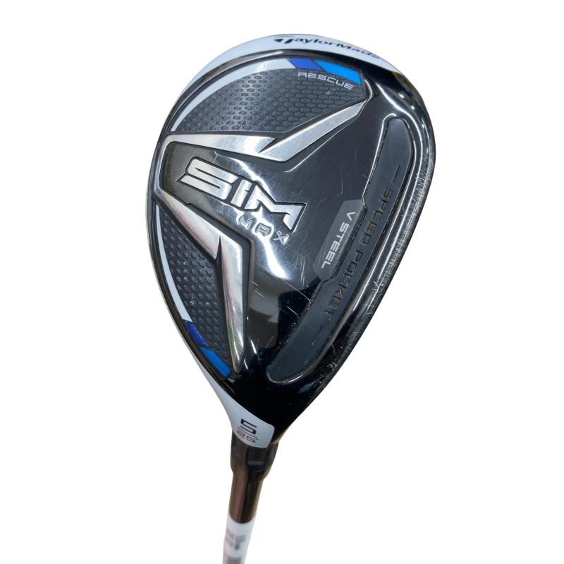 【中古】 テーラーメイド SIM MAX U5 ユーティリティ UT TENSEI BLUE TM60(UT) (フレックスS) メンズ 男性用 右利き 右用 Cランク ゴルフクラブ