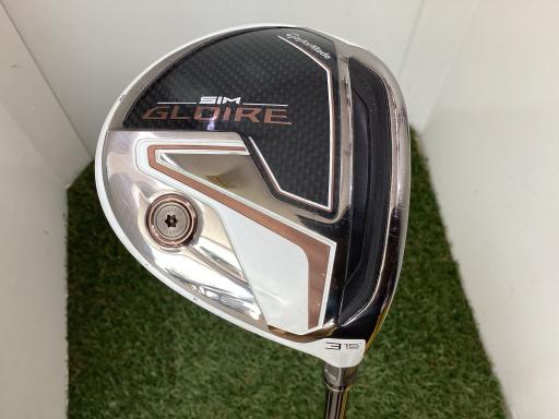 【中古】 テーラーメイド SIM GLOIRE 3W フェアウェイウッド FW AIR Speeder TM(FW) (フレックスS) メンズ 男性用 右利き 右用 Cランク ゴルフクラブ