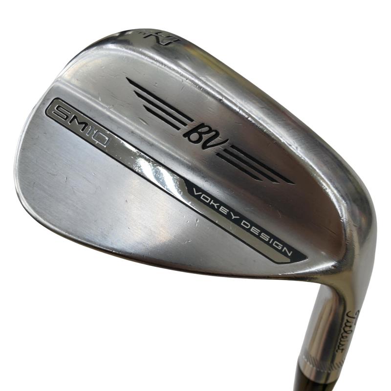 【中古】 タイトリスト VOKEY SPIN MILLED SM10 ツアークロム 52&deg;/12&deg;F ウェッジ WG Dynamic Gold (フレックスS) メンズ 男性用 右利き 右用 Cランク ゴルフクラブ｜ゴルフパートナー 中古クラブ店
