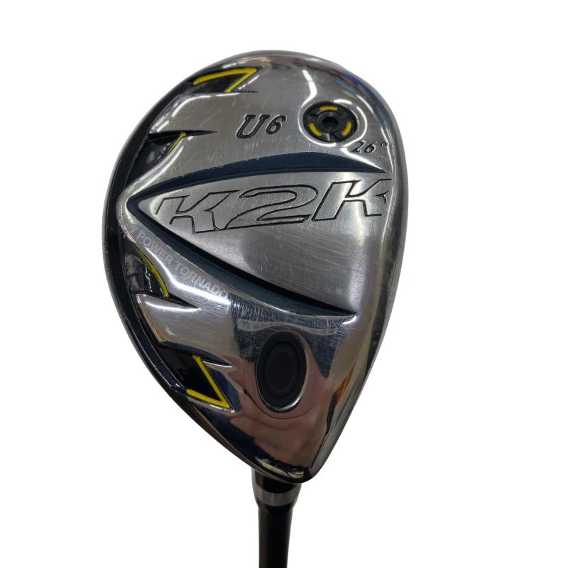 【中古】 キャスコ K2K ワンレングスユーティリティ U6 ユーティリティ UT ATTAS MB-HY55 (フレックスR) メンズ 男性用 右利き 右用 Cランク ゴルフクラブ