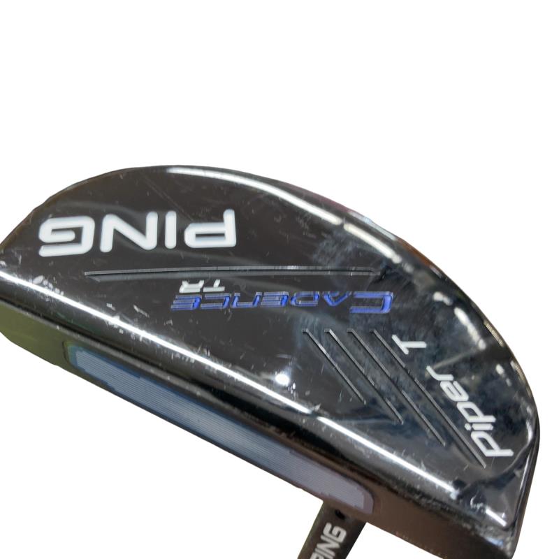 【中古】 ピン CADENCE TR Piper T(青) 33in レフティ パター PT スチール写真 (フレックス余分の物) メンズ 成人男性用 左ぎっちょ レフティ 左用 C位置づける ゴルフ野球クラブ