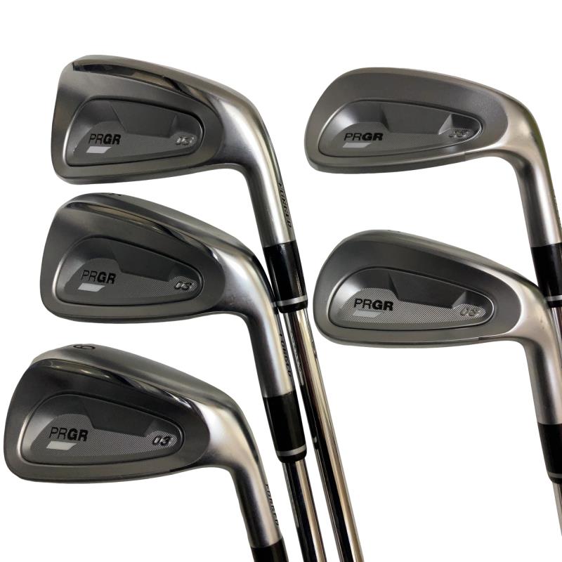 【中古】 プロギア PRGR 03(2025) 5S アイアンセット IR NS PRO 850GH neo (フレックスS) メンズ 男性用 右利き 右用 Cランク ゴルフクラブ