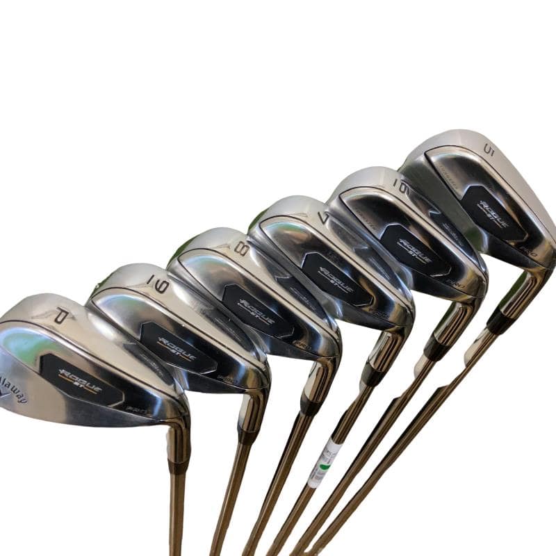 【中古】 キャロウェイ ROGUE ST PRO 6S アイアン書き割り IR Dynamic Gold 95 (フレックスS) メンズ 成人男性用 右利き 右用 C序列付ける ゴルフ野球クラブ
