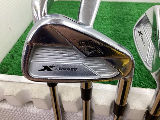 【中古】 キャロウェイ X FORGED(2018) 6S アイアンセット IR NS PRO MODUS3 TOUR120 (フレックスS) メンズ 男性用 右利き 右用 Cランク ゴルフクラブ