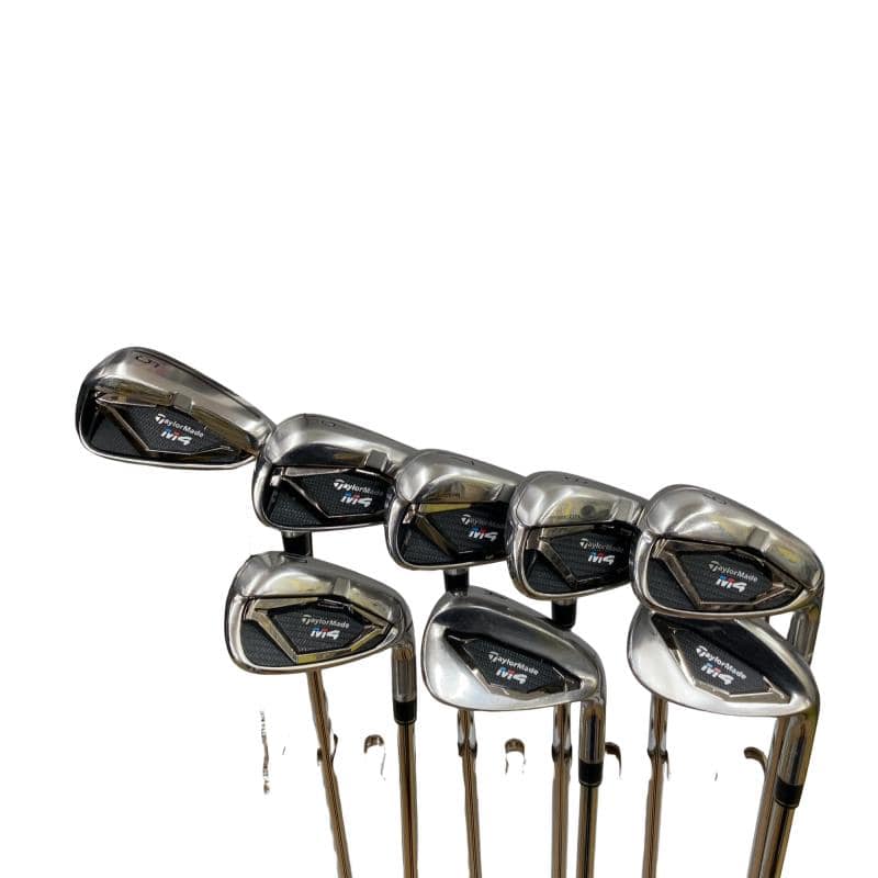 【中古】 テーラーメイド M4 8S アイアンセット IR RE-AX 90 STEEL JAPAN・SPEC(アイアン) (フレックスS) メンズ 男性用 右利き 右用 Cランク ゴルフクラブ｜ゴルフパートナー 中古クラブ店
