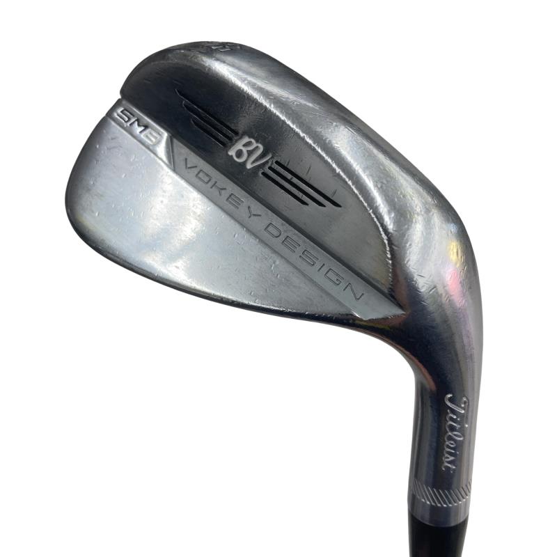 【中古】 タイトリスト VOKEY SPIN MILLED SM8 ツアークロム 48°/10°F ウェッジ WG 純正特注シャフト (フレックスS) メンズ 男性用 右利き 右用 Cランク ゴルフクラブ