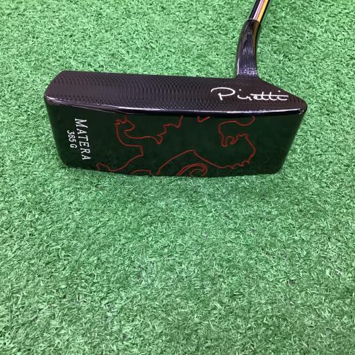 【中古】 Piretti Piretti MATERA ブラック(365g) 33インチ パター PT スチール (フレックスその他) メンズ 男性用 右利き 右用 Cランク ゴルフクラブ