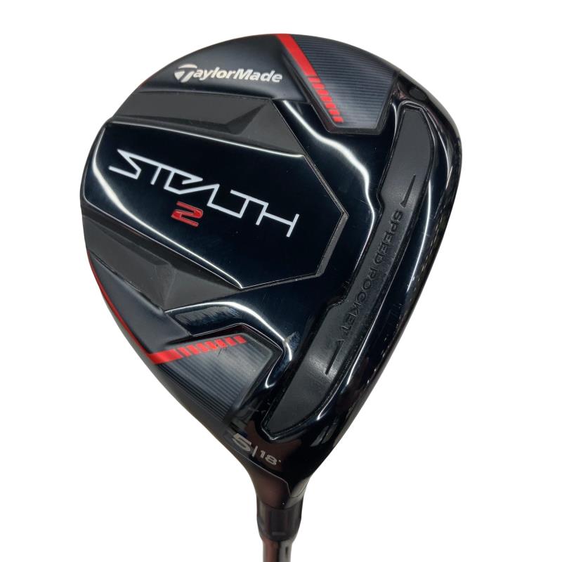 【中古】 テーラーメイド STEALTH2 5W フェアウェイウッド FW TENSEI RED TM50(STEALTH FW) (フレックスS) メンズ 男性用 右利き 右用 Bランク ゴルフクラブ