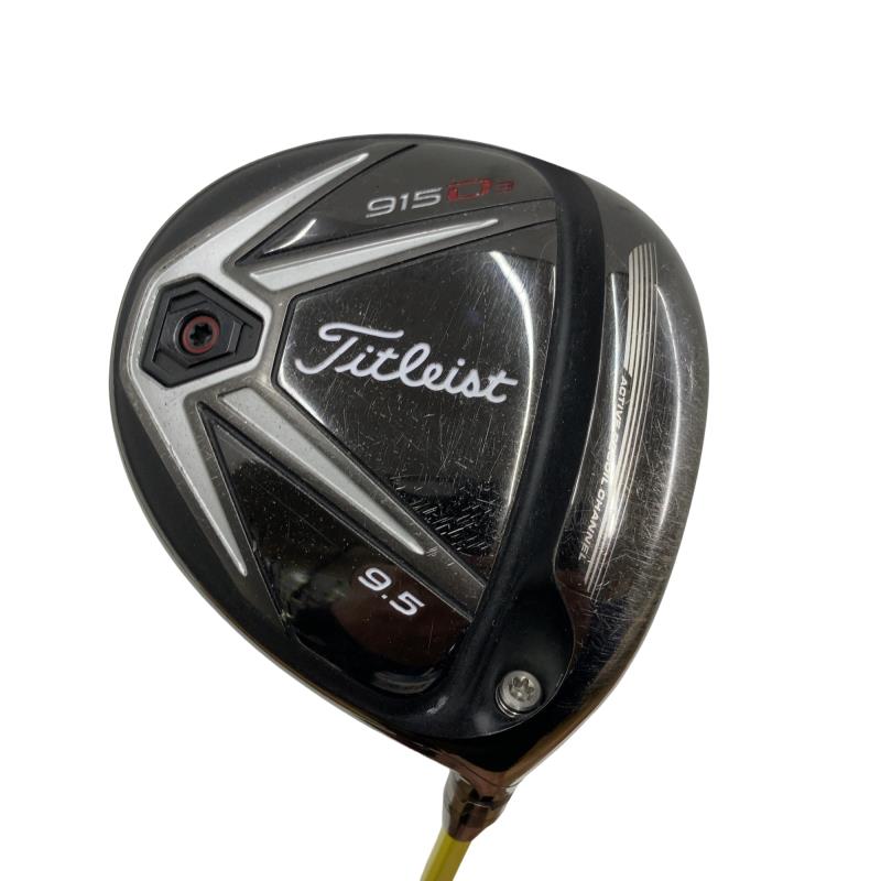 【中古】 タイトリスト 915 D3 9.5° ドライバー DR リシャフト (フレックスその他) メンズ 男性用 右利き 右用 Cランク ゴルフクラブ
