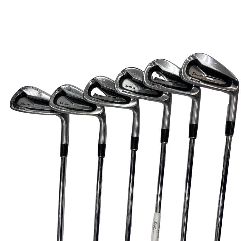 【中古】 ダンロップ SRIXON Z585 6S アイアンセット IR NS PRO 950GH D.S.T (フレックスS) メンズ 男性用 右利き 右用 Cランク ゴルフクラブ