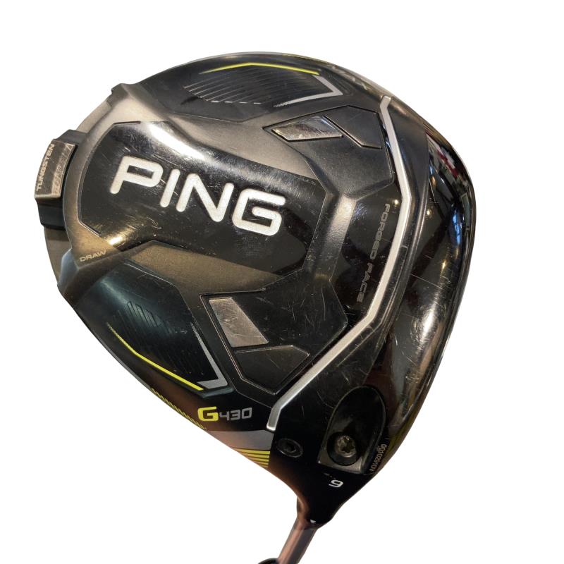 【中古】 ピン G430 MAX 9° ドライバー DR 純正特注シャフト (フレックスS) メンズ 男性用 右利き 右用 Cランク ゴルフクラブ