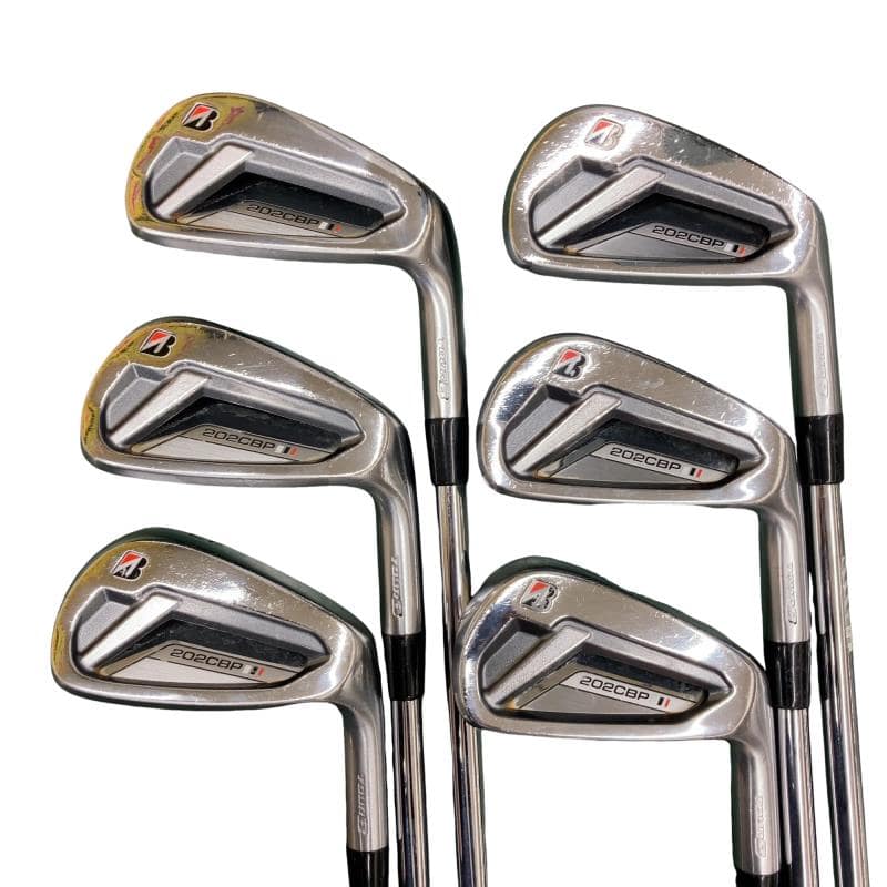 【中古】 ブリヂストン TOUR B 202CBP 6S アイアンセット IR NS PRO MODUS3 TOUR105 (フレックスS) メンズ 男性用 右利き 右用 Dランク ゴルフクラブ