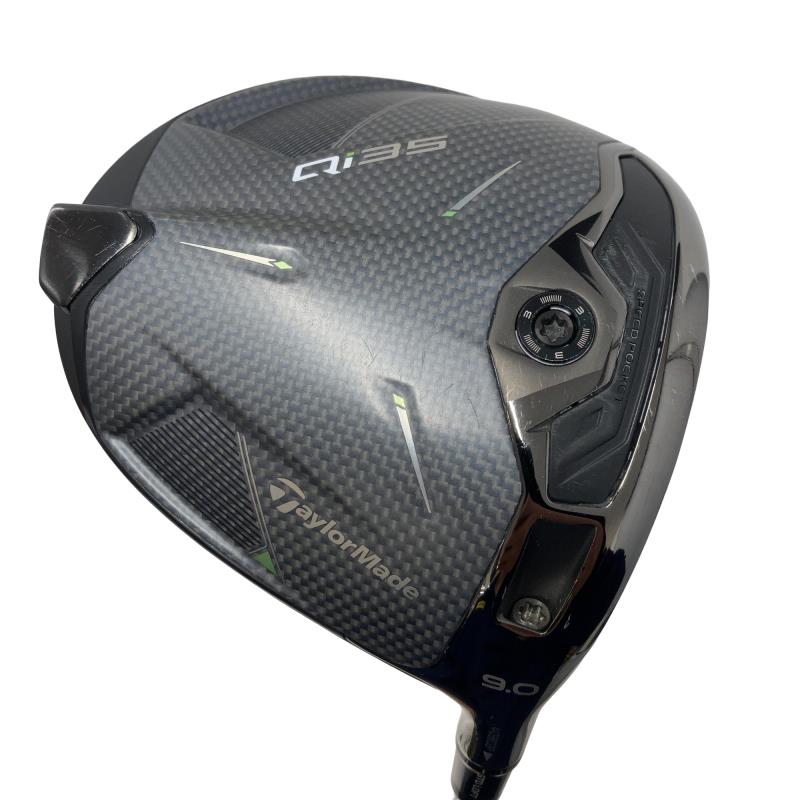 【中古】 テーラーメイド Qi35 9° ドライバー DR Diamana SILVER TM55(Qi35 DR) (フレックスS) メンズ 男性用 右利き 右用 Cランク ゴルフクラブ