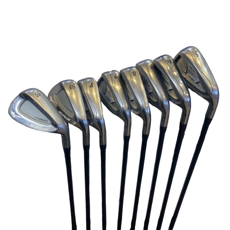 【中古】 ミズノ EURUS 4AD 8S アイアンセット IR EXSAR(EURUS 4AD) (フレックスR) メンズ 男性用 右利き 右用 Cランク ゴルフクラブ