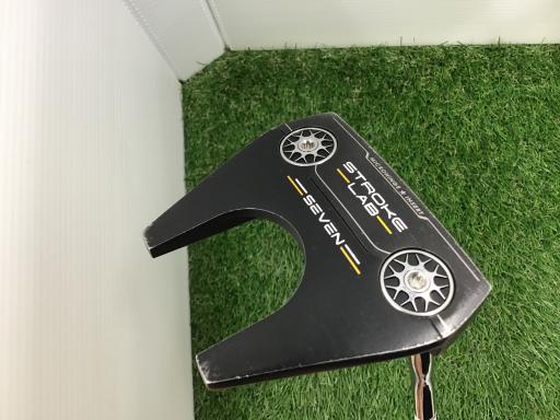 【中古】 オデッセイ STROKE LAB BLACK SEVEN 34インチ パター PT STROKE LAB BLACK (フレックスその他) メンズ 男性用 右利き 右用 Cランク ゴルフクラブ|ゴルフパートナー 中古クラブ店