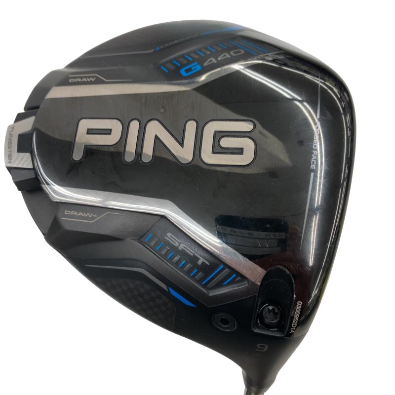 【中古】 ピン G440 SFT  9° １番ウッド DR PING TOUR 2.0 CHROME 65(DR) (フレックスS) メンズ 成人男性用 右利き 右用 C序列付ける ゴルフ野球クラブ