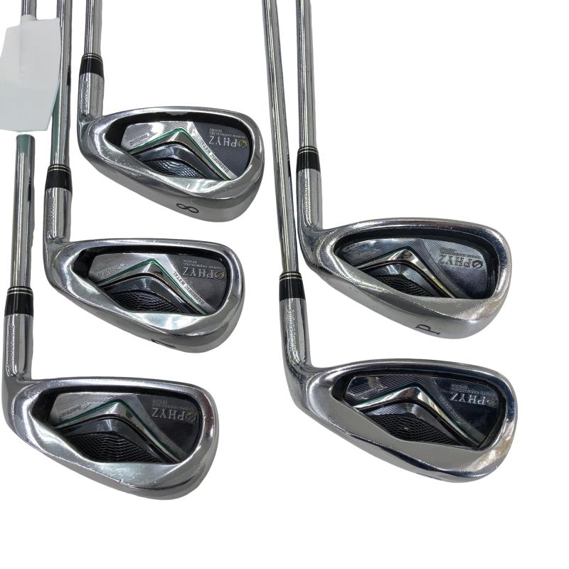 【中古】 ブリヂストン TOURSTAGE PHYZ 6S アイアンセット IR NS PRO 800GH ウェイトフロー (フレックスR) メンズ 男性用 右利き 右用 Cランク ゴルフクラブ