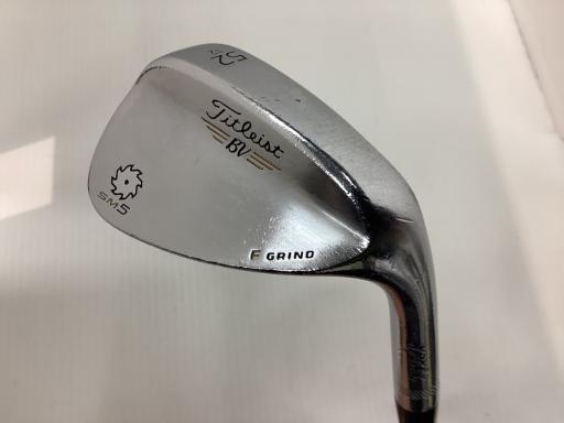 【中古】 タイトリスト VOKEY SPIN MILLED SM5 ツアークロム 52°/12°F ウェッジ WG Dynamic Gold (フレックスS) メンズ 男性用 右利き 右用 Cランク ゴルフクラブ