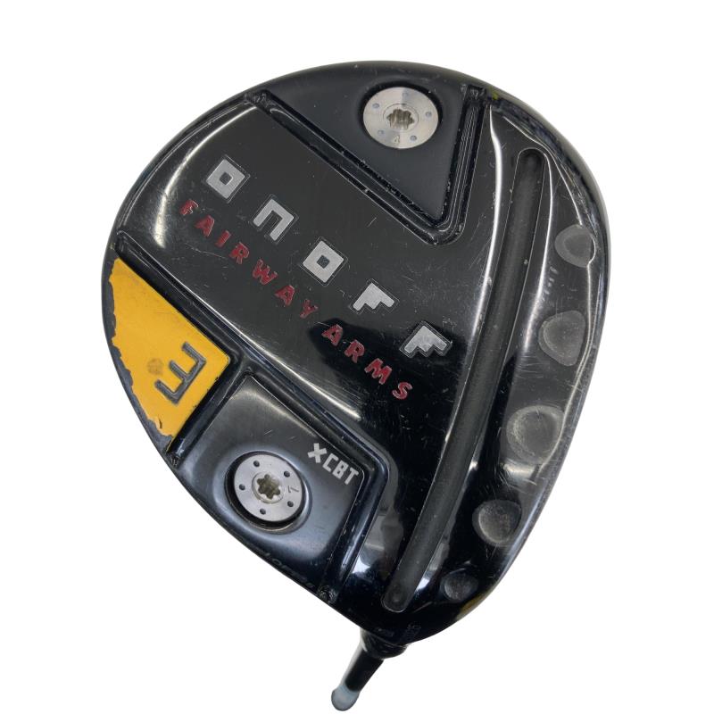 【中古】 ダイワ(グローブライド) ONOFF ARMS(2022) KURO 3W フェアウェイウッド FW CBT:622F (フレックスS) メンズ 成人男性用 右利き 右用 D価値づける ゴルフ野球クラブ