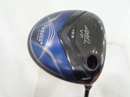 【中古】 つるや AXEL VF 10.5° ドライバー DR VF Speeder(DR) (フレックスR) メンズ 男性用 右利き 右用 Cランク ゴルフクラブ