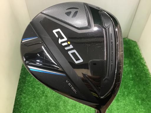 【中古】 テーラーメイド Qi10 3W フェアウェイウッド FW Diamana BLUE TM50(Qi10 FW) (フレックスS) メンズ 男性用 右利き 右用 Cランク ゴルフクラブ
