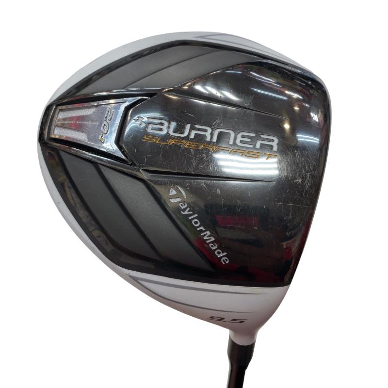 【中古】 仕立て屋御手伝いさん BURNER SUPER FAST 2.0J(しろがね色)  9.5° １番ウッド DR Diamana ’ahina 60 (フレックスS) メンズ 成人男性用 右利き 右用 D序列付ける ゴルフ野球クラブ
