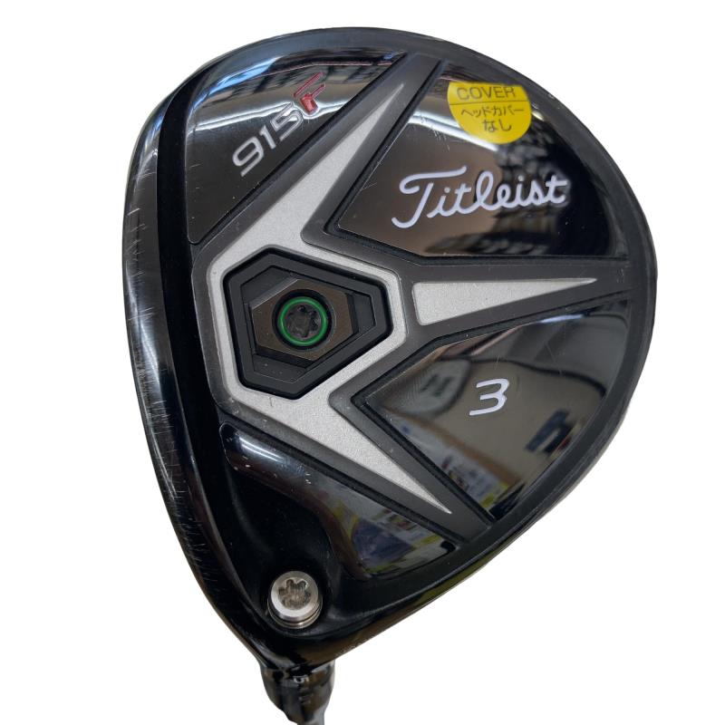 【中古】 タイトリスト 915 F 3W(15°) レフティ フェアウェイウッド FW 純正特注シャフト (フレックスX) メンズ 男性用 左利き レフティ 左用 Cランク ゴルフクラブ|ゴルフパートナー 中古クラブ店
