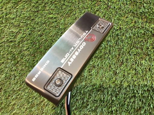 【中古】 オデッセイ TOULON Ai-ONE CHICAGO DB 34インチ パター PT STROKE LAB(2023) (フレックスその他) メンズ 男性用 右利き 右用 Aランク ゴルフクラブ