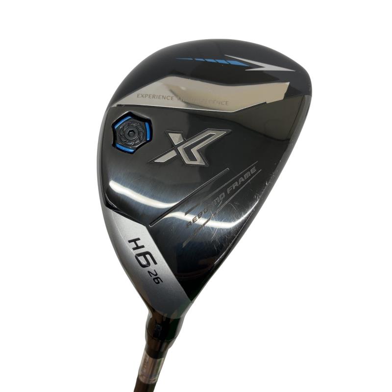 【中古】 ダンロップ XXIO(2024) eks H6 ありがた味 UT Miyazaki AX-3(HB) (フレックスS) メンズ 成人男性用 右利き 右用 C位置づける ゴルフ野球クラブ