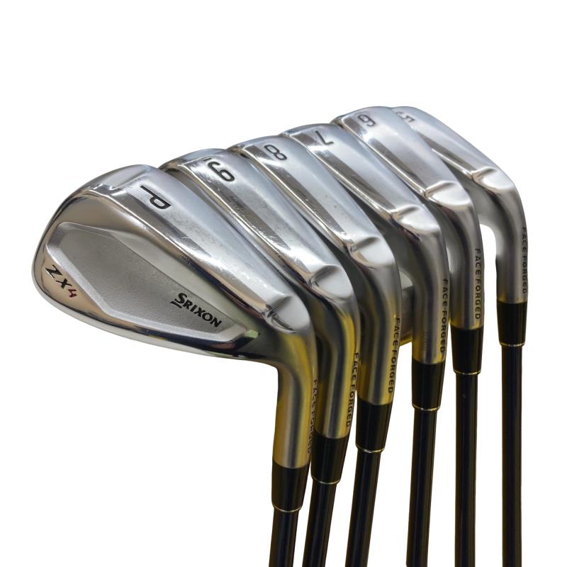 【中古】 ダンロップ SRIXON ZX4 6S アイアンセット IR Diamana ZX for IRON (フレックスS) メンズ 男性用 右利き 右用 Cランク ゴルフクラブ