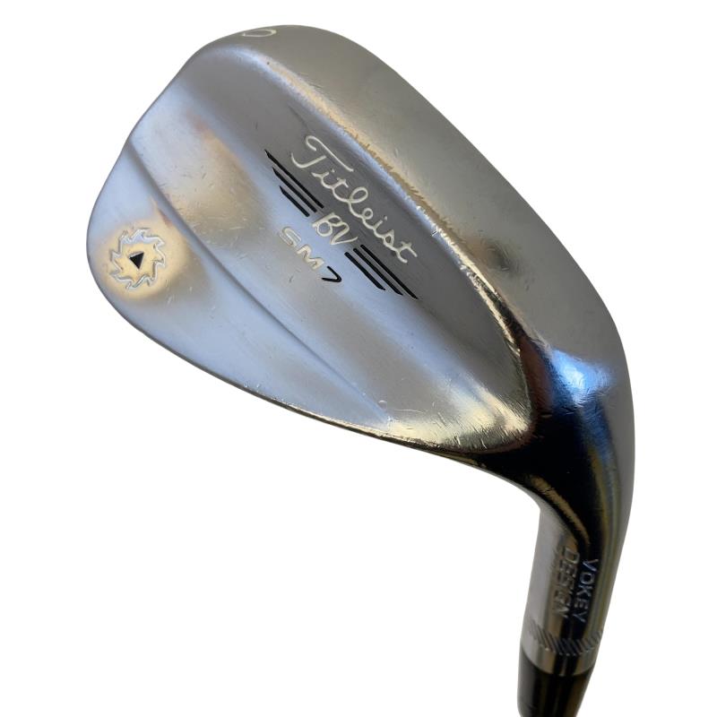 【中古】 タイトリスト VOKEY SPIN MILLED SM7 ブラッシュドスチール 50°/12°F ウェッジ WG NS PRO 950GH (フレックスS) メンズ 成人男性用 右利き 右用 D位置づける ゴルフ野球クラブ
