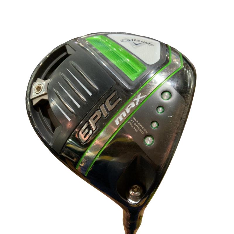 【中古】 キャロウェイ EPIC MAX  9° １番ウッド DR Diamana 40 for CW(2021 EPIC DR) (フレックスS) メンズ 成人男性用 右利き 右用 C序列付ける ゴルフ野球クラブ
