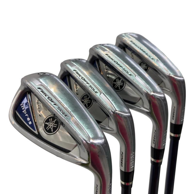 【中古】 ヤマハ inpres UD+2(2019) 4S アイアンセット IR MX-519i (フレックスSR) メンズ 男性用 右利き 右用 Cランク ゴルフクラブ