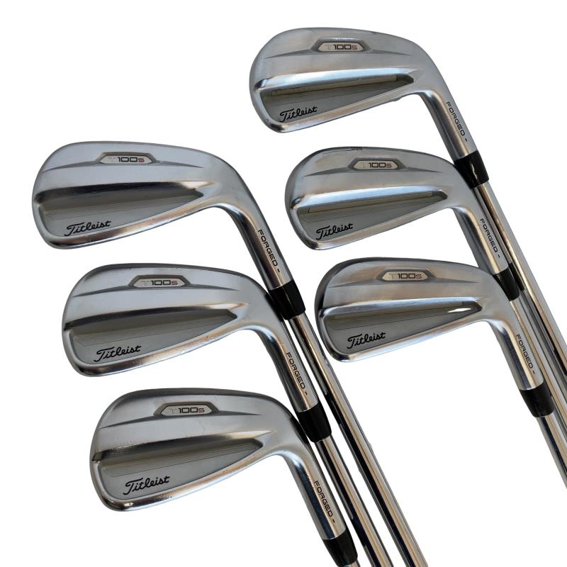 【中古】 タイトリスト Titleist T100S(2021) 6S アイアンセット IR NS PRO 105T (フレックスS) メンズ 男性用 右利き 右用 Dランク ゴルフクラブ
