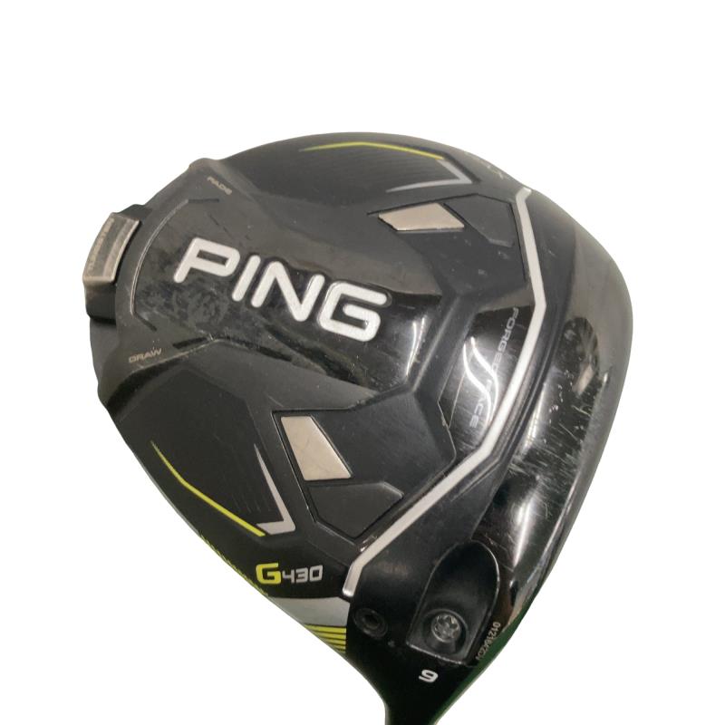 【中古】 ピン G430 MAX  9° １番ウッド DR ALTA J CB BLACK(DR) (フレックスSR) メンズ 成人男性用 右利き 右用 C序列付ける ゴルフ野球クラブ