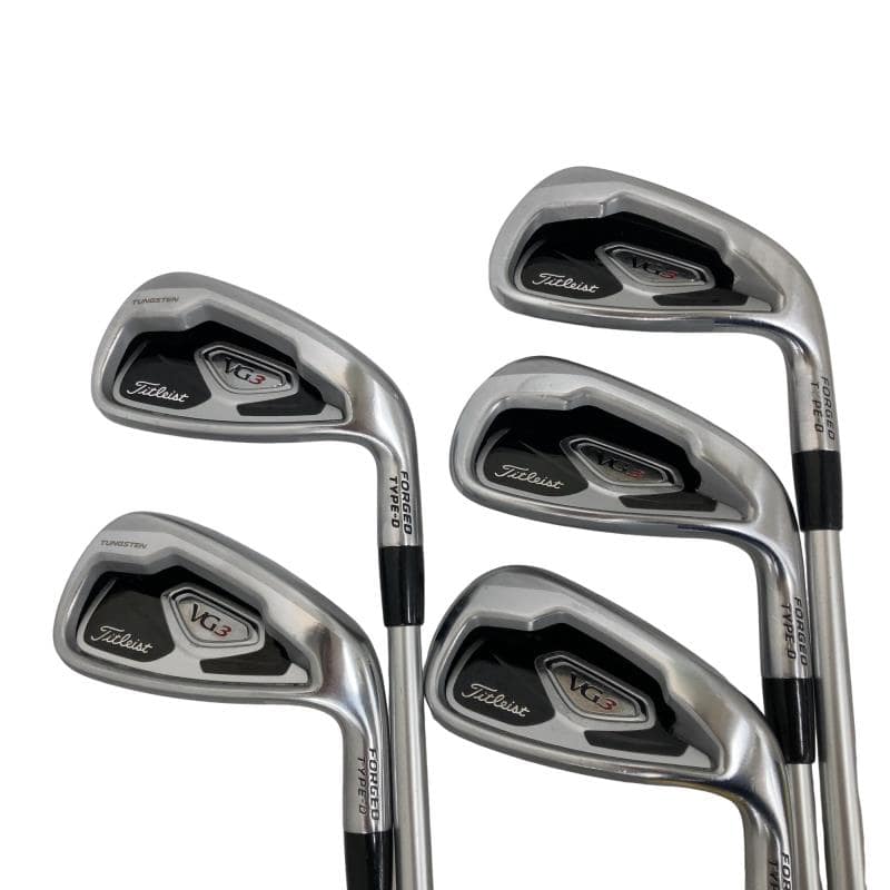 【中古】 タイトリスト Titleist VG3(2016) TYPE-D 5S アイアンセット IR Titleist VG I(2016) (フレックスS) メンズ 男性用 右利き 右用 Cランク ゴルフクラブ