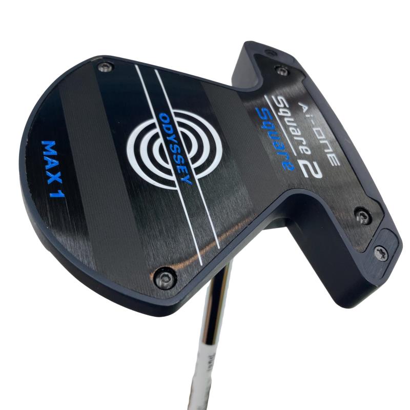 【中古】 オデッセイ Ai-ONE SQUARE 2 SQUARE MAX 1 34in パター PT STROKE LAB 90 スチール写真 (フレックス余分の物) メンズ 成人男性用 右利き 右用 B序列付ける ゴルフ野球クラブ