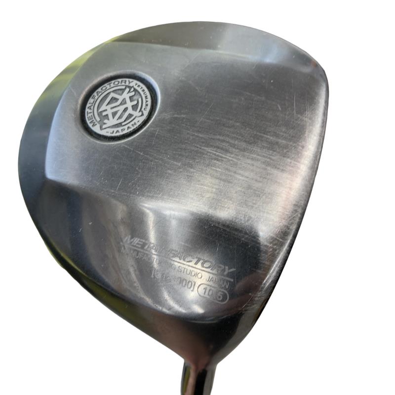 【中古】 朝日ゴルフ METAL FACTORY GT-3000 鏡鑑黒いこと 10.5° １番ウッド DR リシャフト (フレックス余分の物) メンズ 成人男性用 右利き 右用 C位置づける ゴルフ野球クラブ