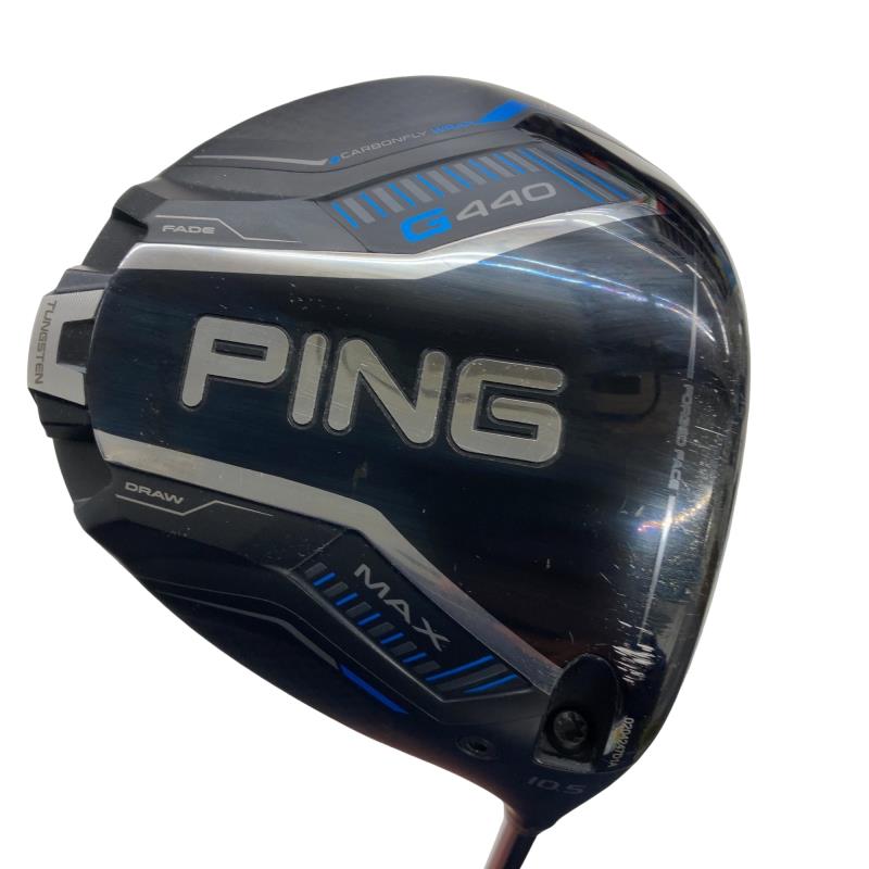 【中古】 ピン G440 MAX 10.5° １番ウッド DR PING TOUR 2.0 CHROME 65(DR) (フレックスS) メンズ 成人男性用 右利き 右用 C序列付ける ゴルフ野球クラブ