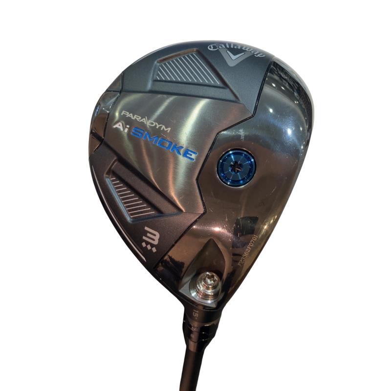 【中古】 キャロウェイ PARADYM Ai SMOKE ◆◆◆ 3W フェアウェイウッド FW SPEEDER NX BLACK 60 (フレックスS) メンズ 成人男性用 右利き 右用 C位置づける ゴルフ野球クラブ