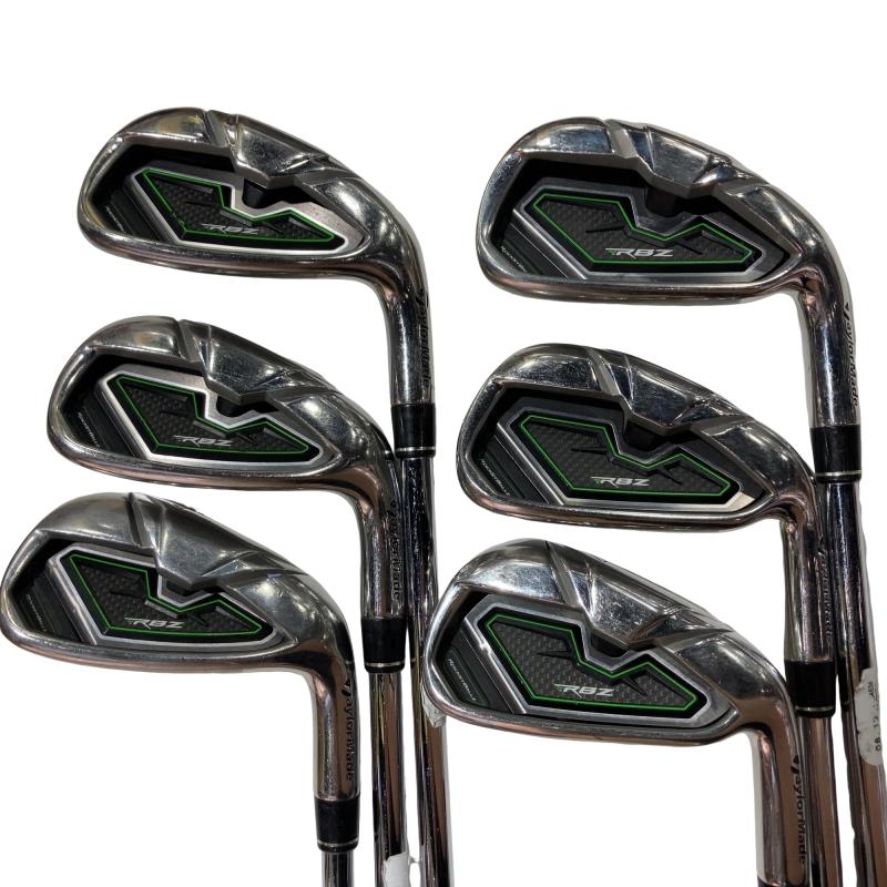 【中古】 テーラーメイド RBZ 6S USA アイアンセット IR RBZ スチール (フレックスS) メンズ 男性用 右利き 右用 Cランク ゴルフクラブ|ゴルフパートナー 中古クラブ店