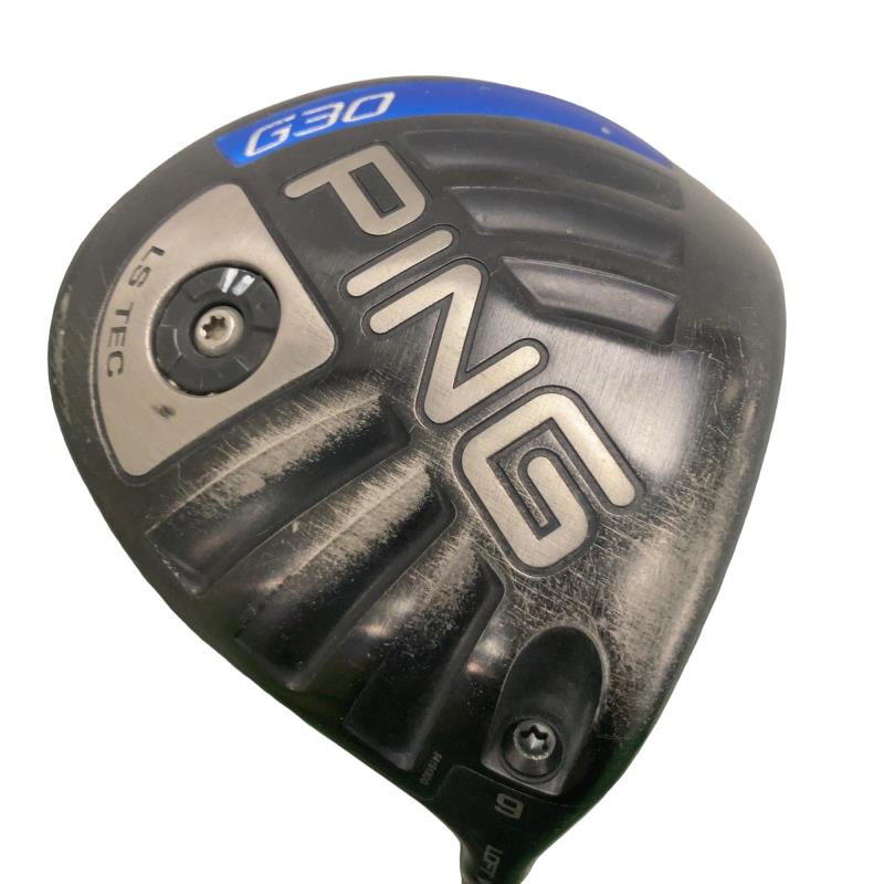 【中古】 ピン G30 LS Tec  9° １番ウッド DR 完全無欠特注立て坑 (フレックスS) メンズ 成人男性用 右利き 右用 C序列付ける ゴルフ野球クラブ