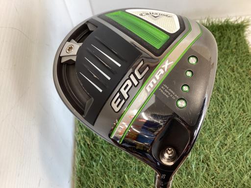【中古】 キャロウェイ EPIC MAX 9° ドライバー DR Diamana 40 for CW(2021 EPIC DR) (フレックスS) メンズ 男性用 右利き 右用 Cランク ゴルフクラブ