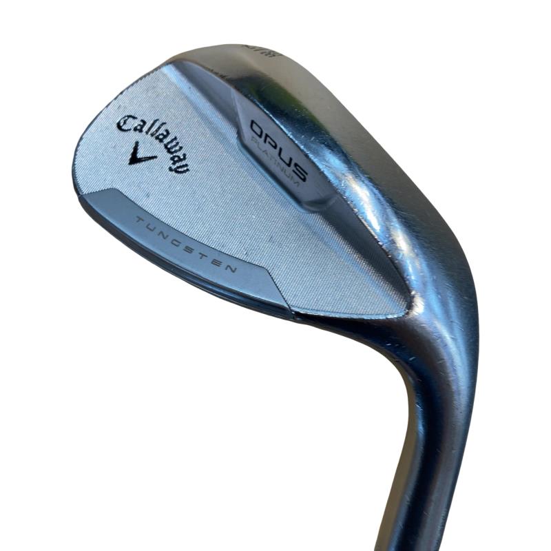 【中古】 キャロウェイ OPUS PLATINUM クロム 58°/08°Z ウェッジ WG 純正特注シャフト (フレックスS) メンズ 男性用 右利き 右用 Cランク ゴルフクラブ