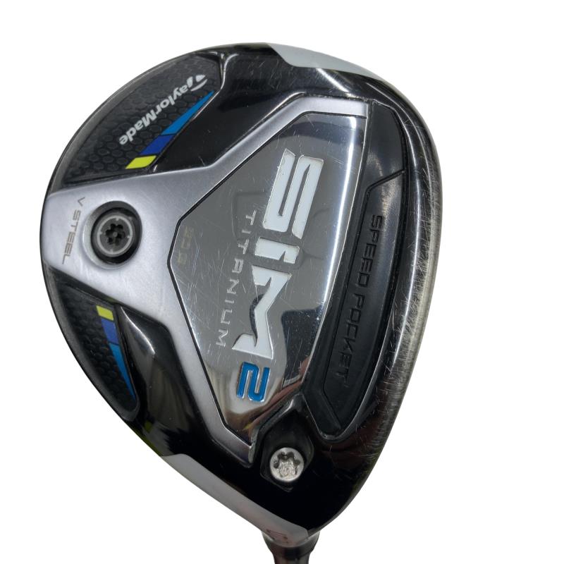 【中古】 テーラーメイド SIM2 5W フェアウェイウッド FW リシャフト (フレックスその他) メンズ 男性用 右利き 右用 Cランク ゴルフクラブ