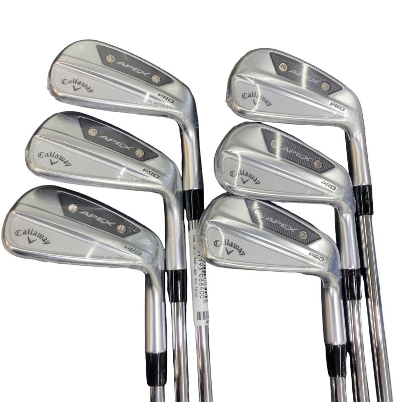 【中古】 キャロウェイ APEX PRO(2024) 6S アイアン書き割り IR Dynamic Gold MID 115 (フレックスS) メンズ 成人男性用 右利き 右用 N位置づける ゴルフ野球クラブ