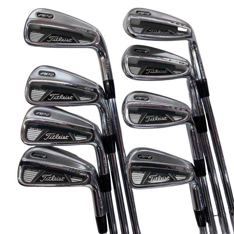 【中古】 タイトリスト Titleist AP2 710 8S アイアン書き割り IR Dynamic Gold (フレックスS) メンズ 成人男性用 右利き 右用 C序列付ける ゴルフ野球クラブ